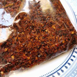 Chili Paste, Maldive Fish, Seeni Sambol and  Katta Sambol