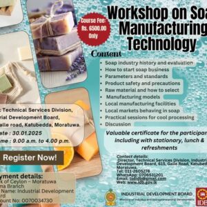 Soap Manufacturing Technology