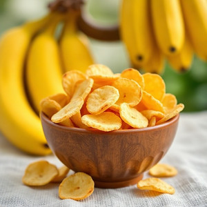 French Fries, Cassava Chips and Banana Chips