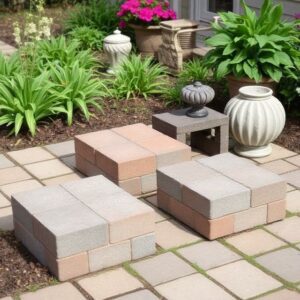Paving Blocks, Bricks and Decorative Items from Cement