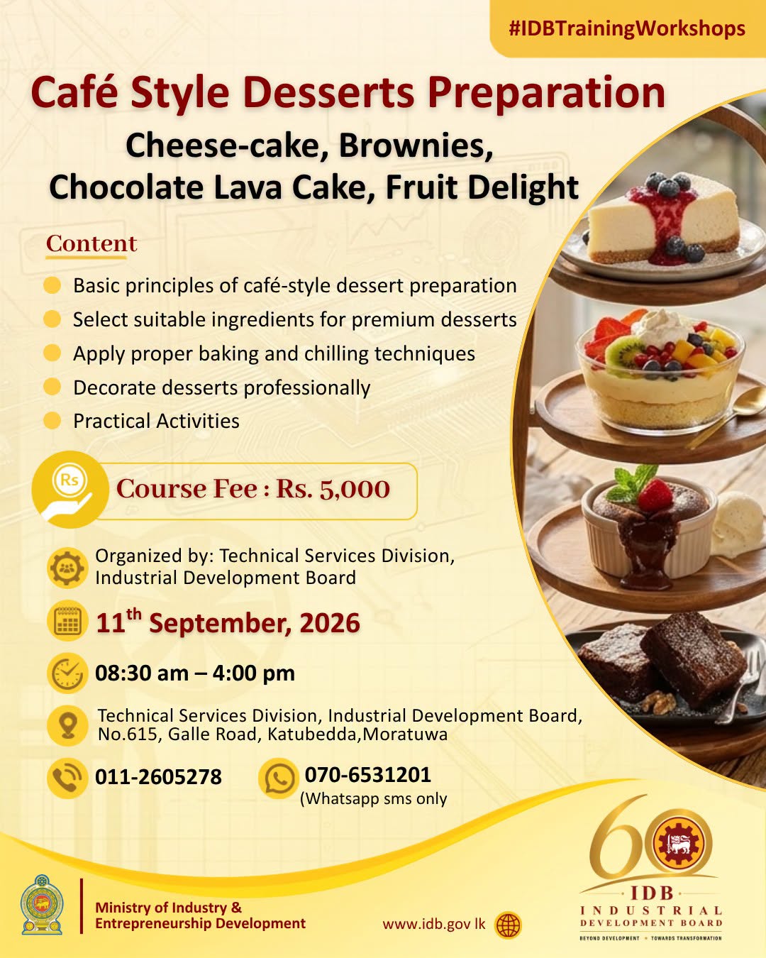 Café Style Desserts