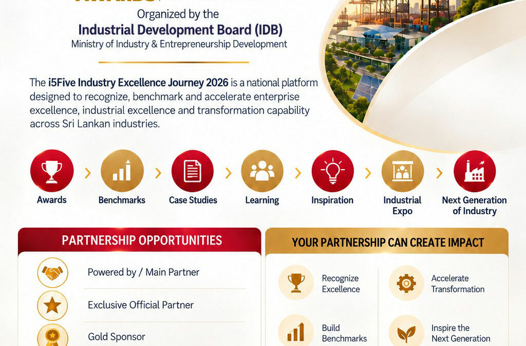 Invitation to Join as a Partner/Sponsor – i5 Industry Excellence Journey 2026